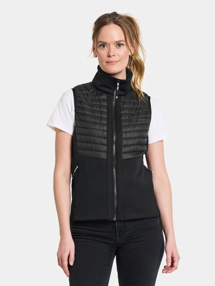Women Annema Vest Black Didriksons Vests