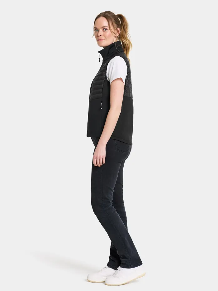 Women Annema Vest Black Didriksons Vests