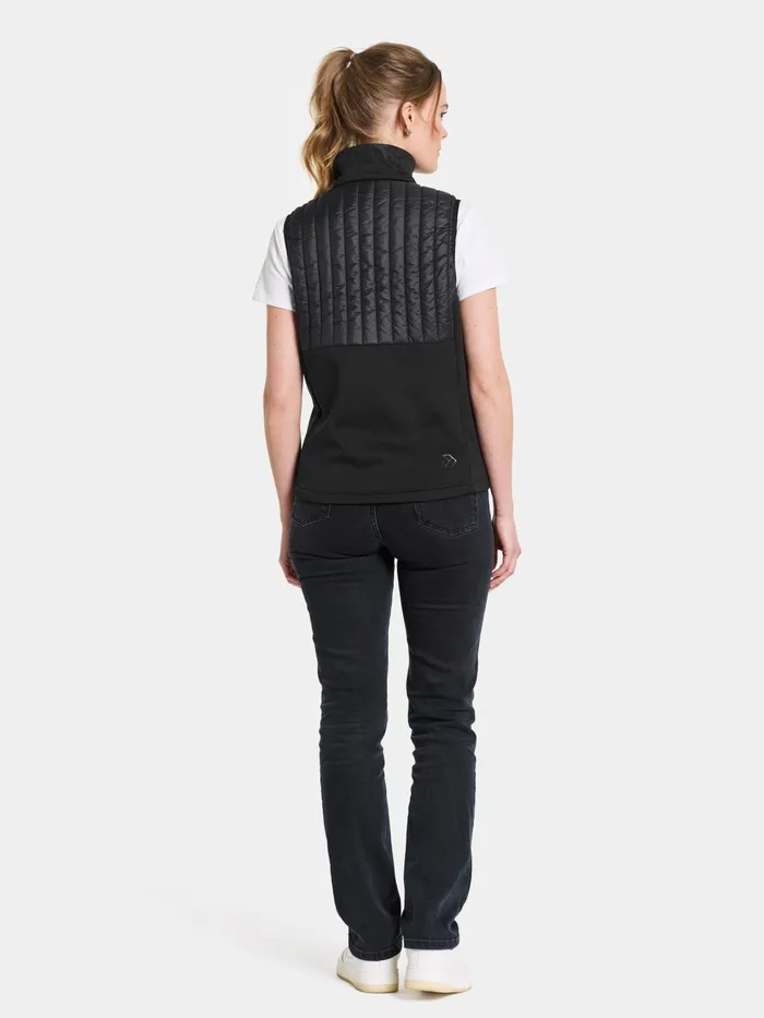 Women Annema Vest Black Didriksons Vests