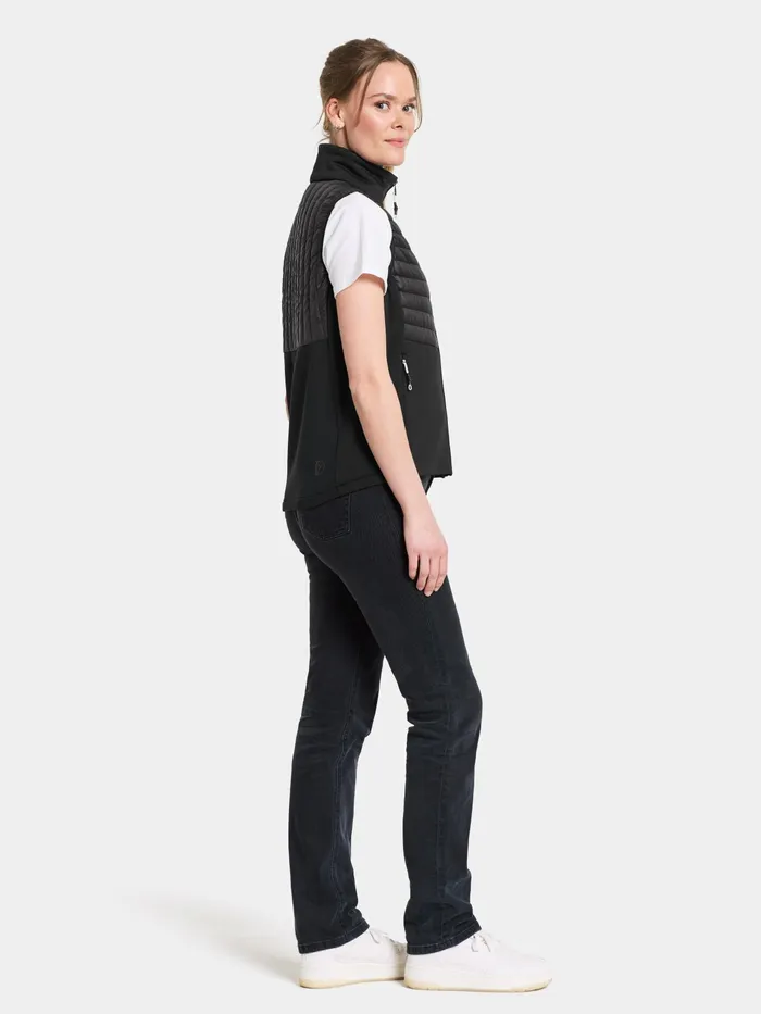 Women Annema Vest Black Didriksons Vests