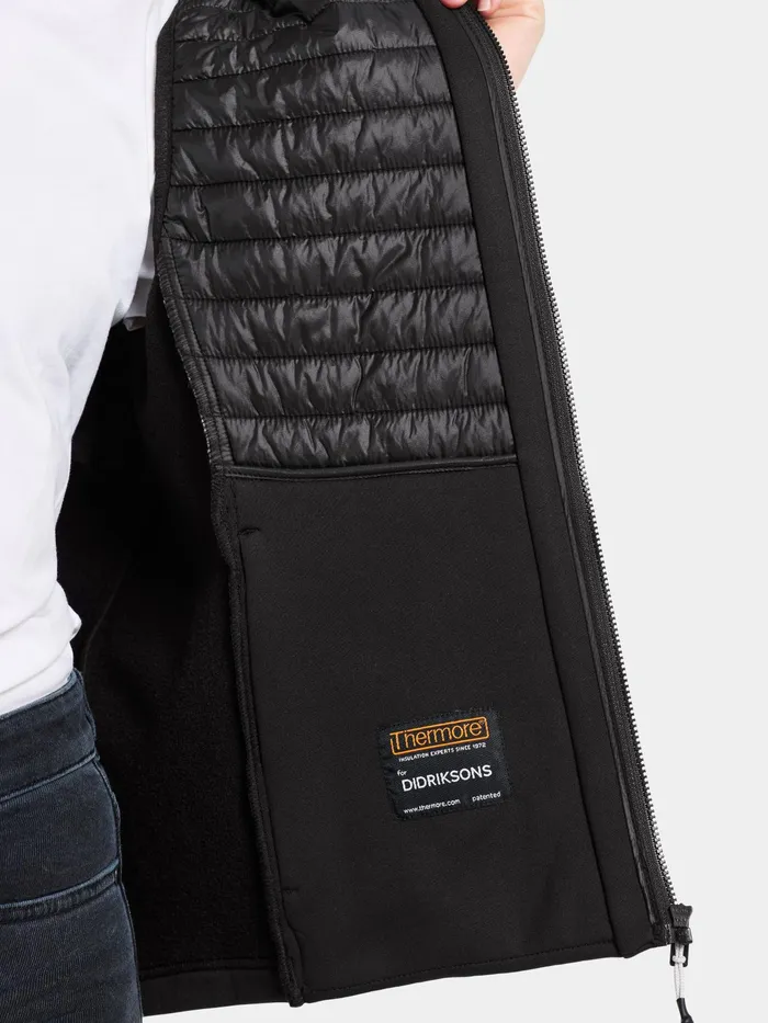 Women Annema Vest Black Didriksons Vests