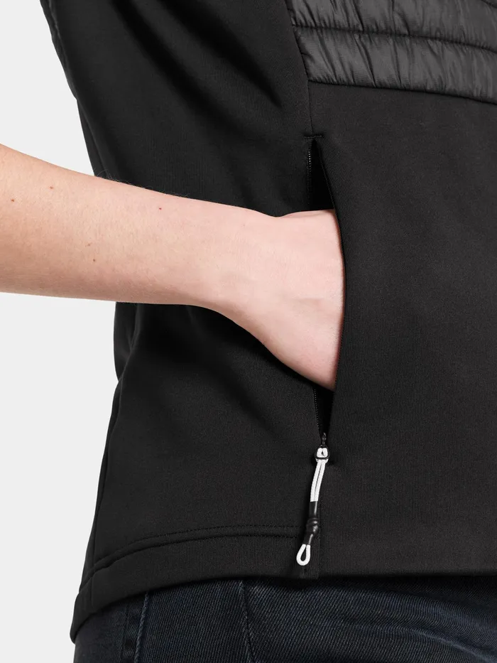 Women Annema Vest Black Didriksons Vests