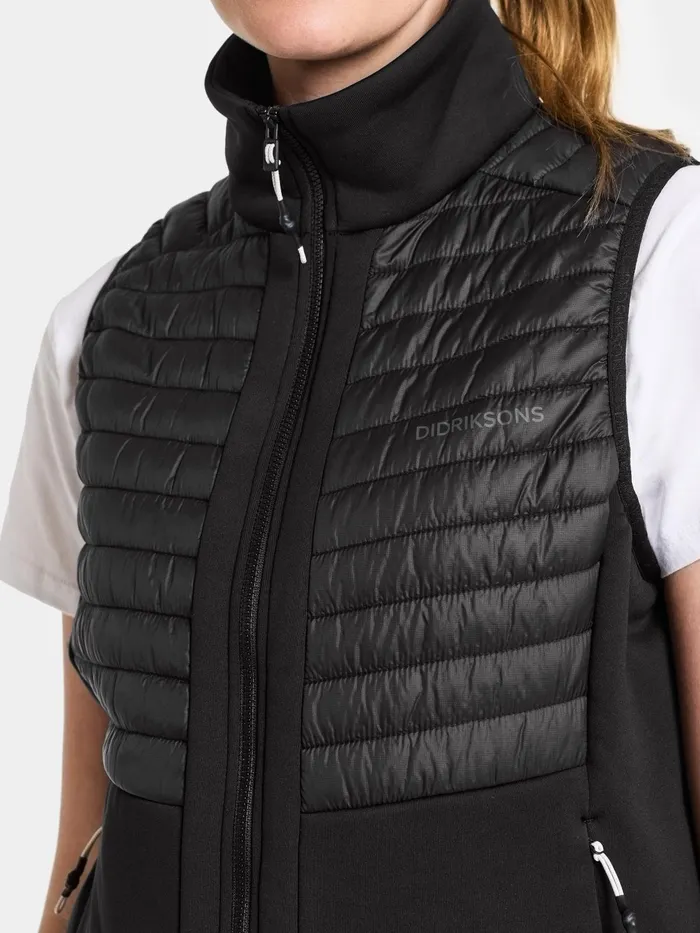 Women Annema Vest Black Didriksons Vests