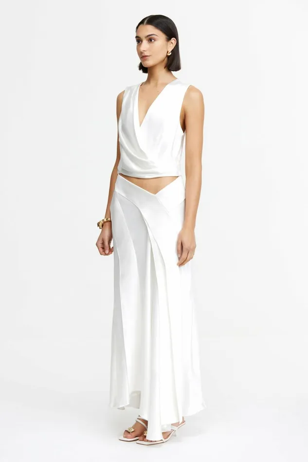 Women ASNEY TOP Ivory Acler Tops