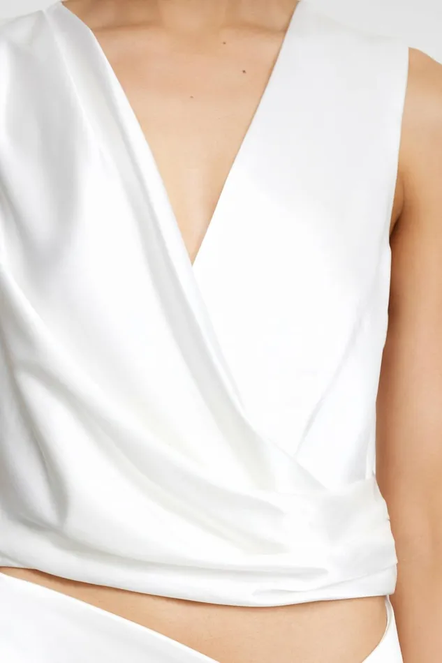 Women ASNEY TOP Ivory Acler Tops