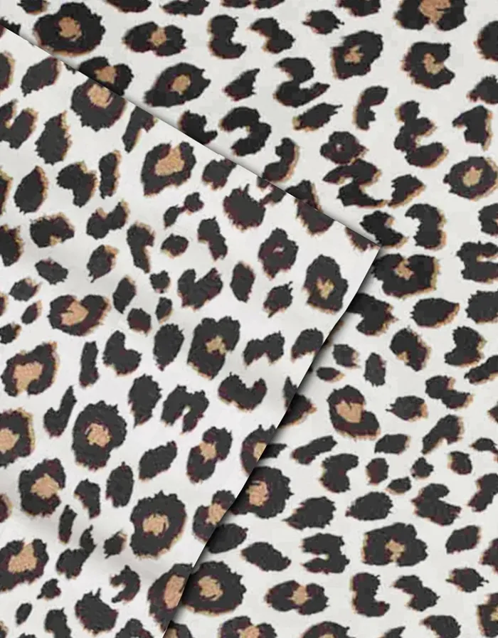 Women BETSEYS LEOPARD CHARCOAL QUEEN SHEET SET LEOPARD Betsey Johnson Women BETSEYS LEOPARD CHARCOAL QUEEN SHEET SET LEOPARD Betsey Johnson