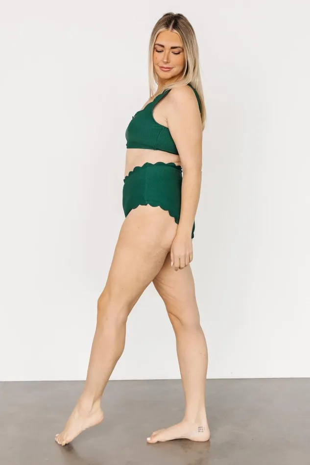 Women Bikini Baltic Born Honolulu High Waist Bikini Bottom Green Women Bikini Baltic Born Honolulu High Waist Bikini Bottom Green