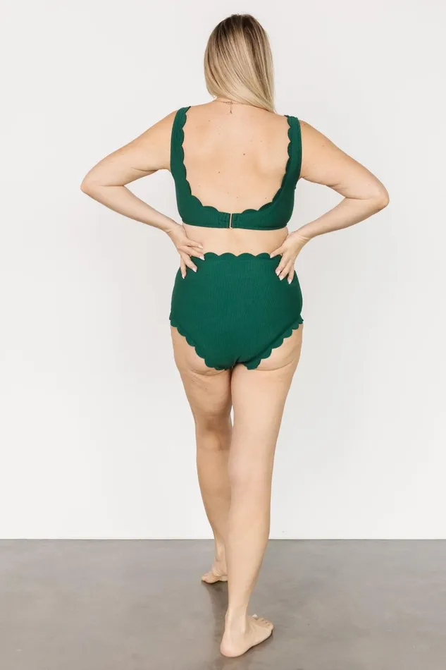 Women Bikini Baltic Born Honolulu High Waist Bikini Bottom Green Women Bikini Baltic Born Honolulu High Waist Bikini Bottom Green