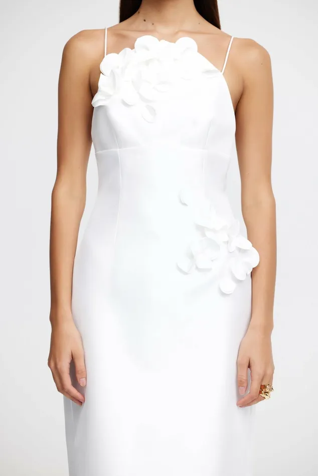 Women BILSTON MIDI DRESS Ivory Acler Maxi Dresses
