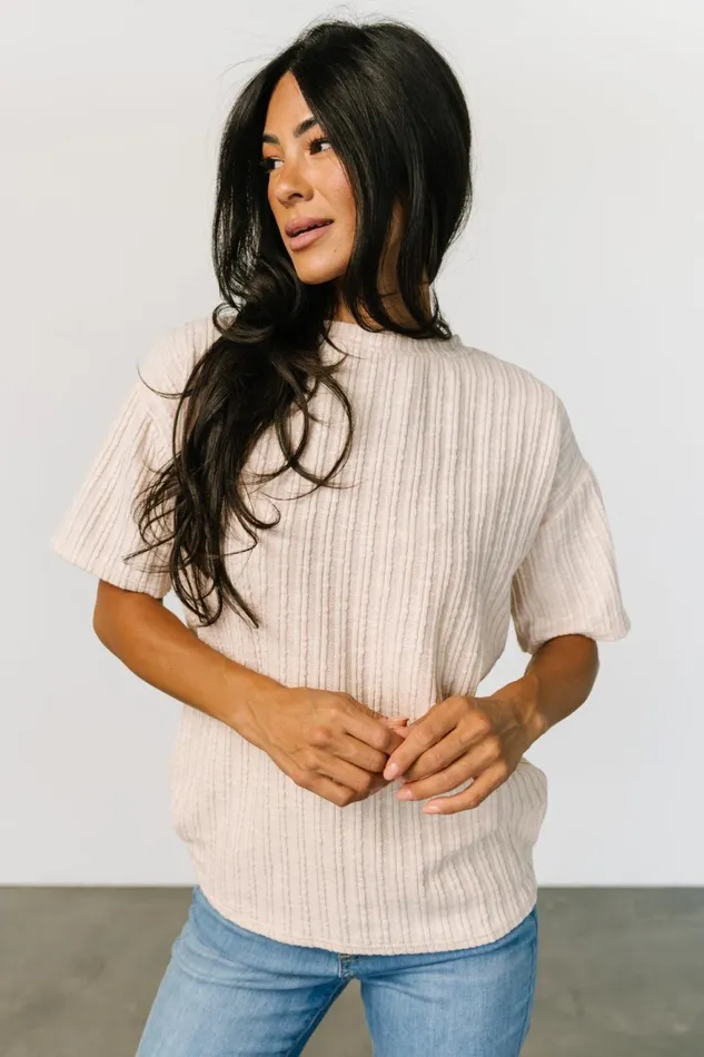 Women Blouses Shirts Baltic Born Roxi Open Back Tie Top Natural Women Blouses Shirts Baltic Born Roxi Open Back Tie Top Natural