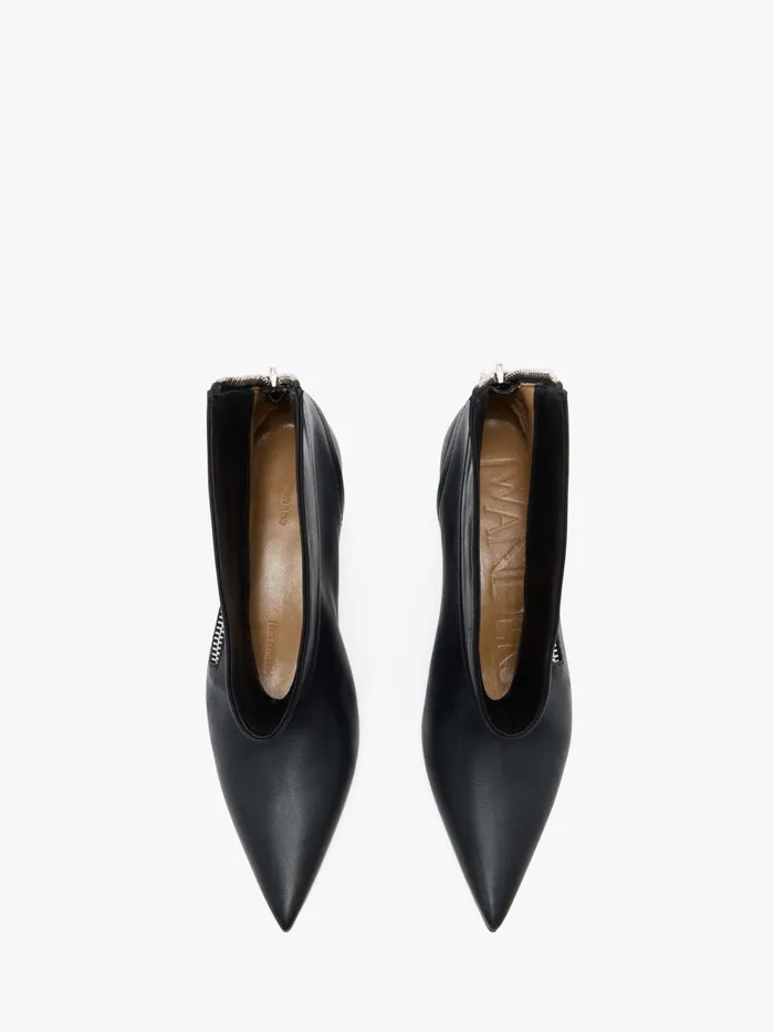 Women Boots JW Anderson BIKER KITTEN HEEL 8211 LEATHER ANKLE BOOT Black Women Boots JW Anderson BIKER KITTEN HEEL 8211 LEATHER ANKLE BOOT Black