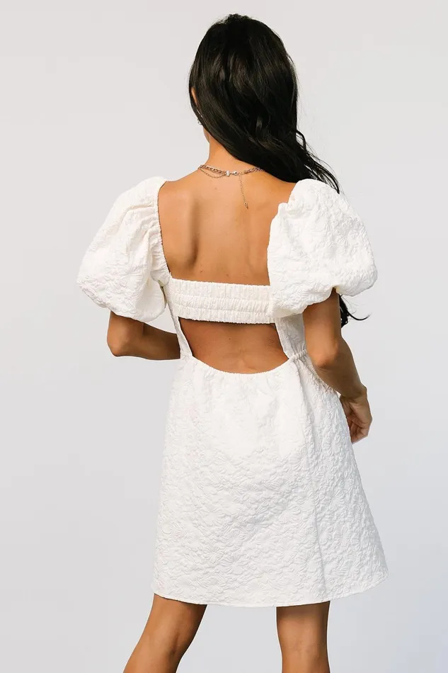 Women Bridal Baltic Born Eulalie Mini Dress Cream Women Bridal Baltic Born Eulalie Mini Dress Cream