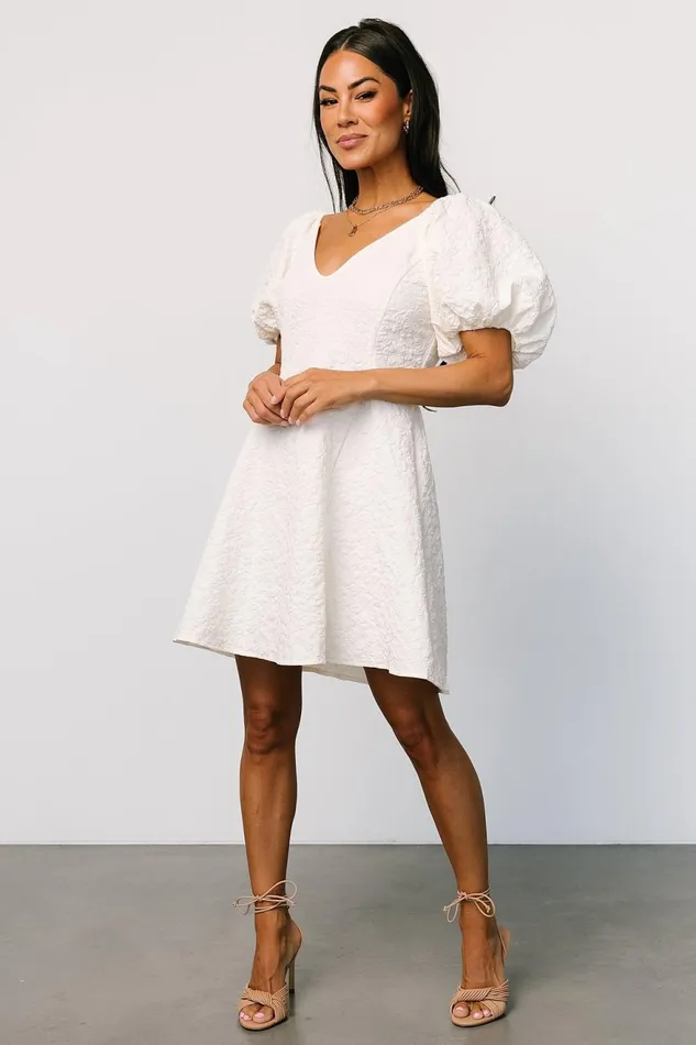 Women Bridal Baltic Born Eulalie Mini Dress Cream Women Bridal Baltic Born Eulalie Mini Dress Cream