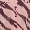 Women Brooklynn Linen Shirt 8211 Tiger Print in Pink Tops and Shirts LEO LIN