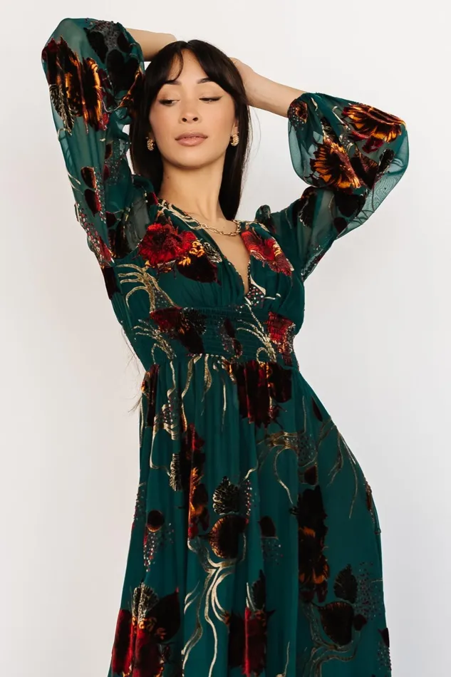Women Bump Friendly Baltic Born Mikla Maxi Dress Jade Multi Women Bump Friendly Baltic Born Mikla Maxi Dress Jade Multi