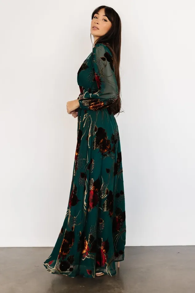 Women Bump Friendly Baltic Born Mikla Maxi Dress Jade Multi Women Bump Friendly Baltic Born Mikla Maxi Dress Jade Multi