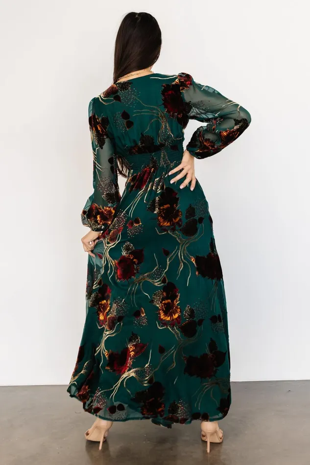 Women Bump Friendly Baltic Born Mikla Maxi Dress Jade Multi Women Bump Friendly Baltic Born Mikla Maxi Dress Jade Multi