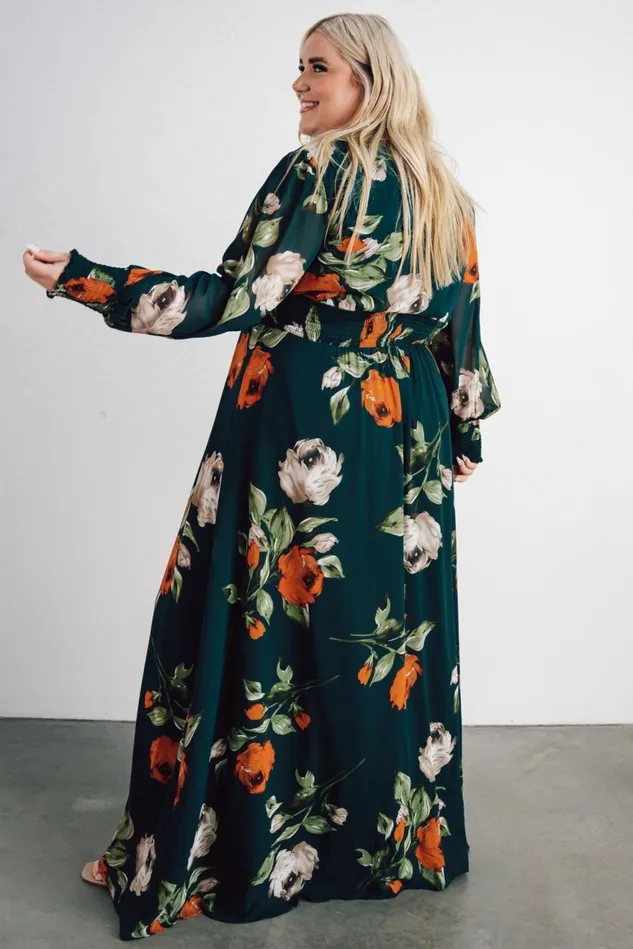 Women Bump Friendly Baltic Born Olivia Maxi Dress Deep Topaz Floral Women Bump Friendly Baltic Born Olivia Maxi Dress Deep Topaz Floral