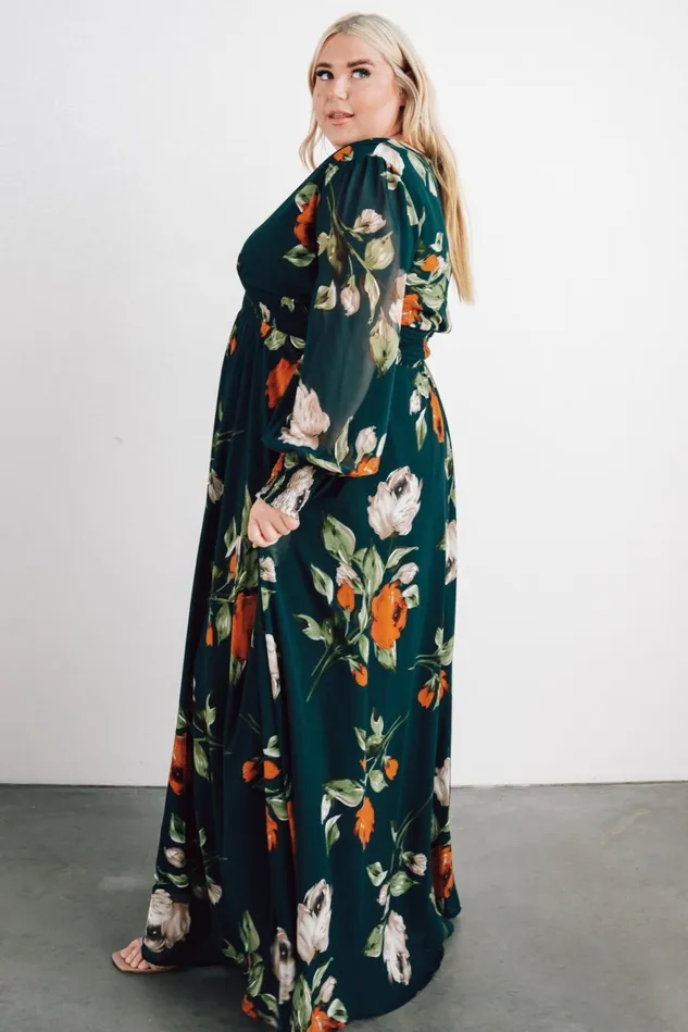 Women Bump Friendly Baltic Born Olivia Maxi Dress Deep Topaz Floral Women Bump Friendly Baltic Born Olivia Maxi Dress Deep Topaz Floral