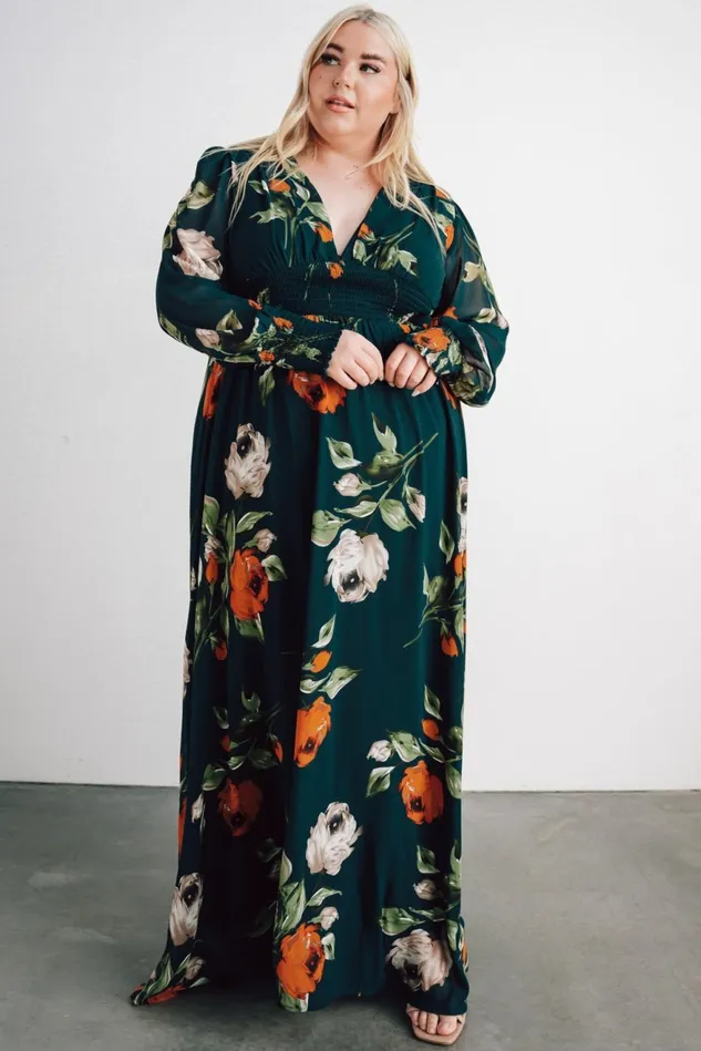 Women Bump Friendly Baltic Born Olivia Maxi Dress Deep Topaz Floral Women Bump Friendly Baltic Born Olivia Maxi Dress Deep Topaz Floral