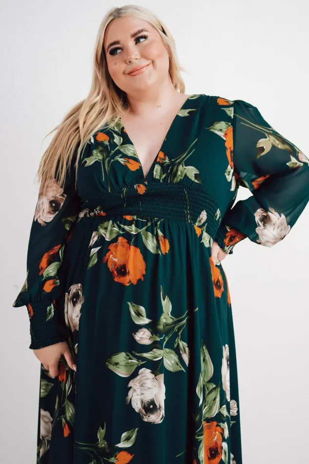 Women Bump Friendly Baltic Born Olivia Maxi Dress Deep Topaz Floral Women Bump Friendly Baltic Born Olivia Maxi Dress Deep Topaz Floral