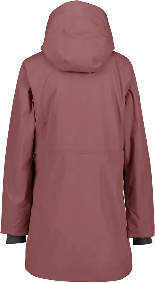 Women Cajsa Parka Old Rust Didriksons Autumn Jackets