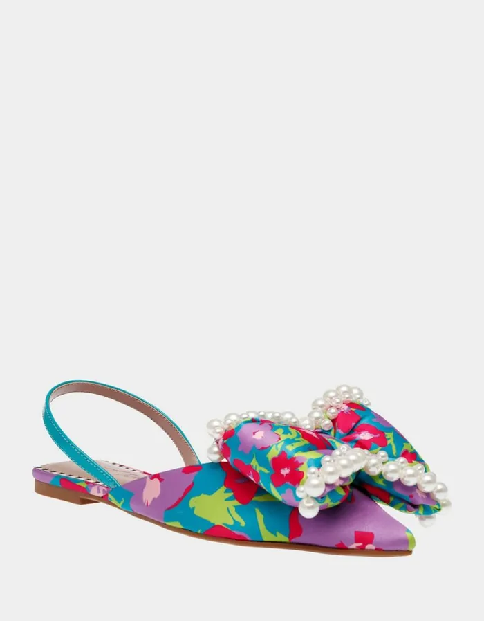 Women CAMILO GREEN MULTI Teal Multi Betsey Johnson