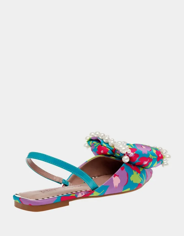 Women CAMILO GREEN MULTI Teal Multi Betsey Johnson
