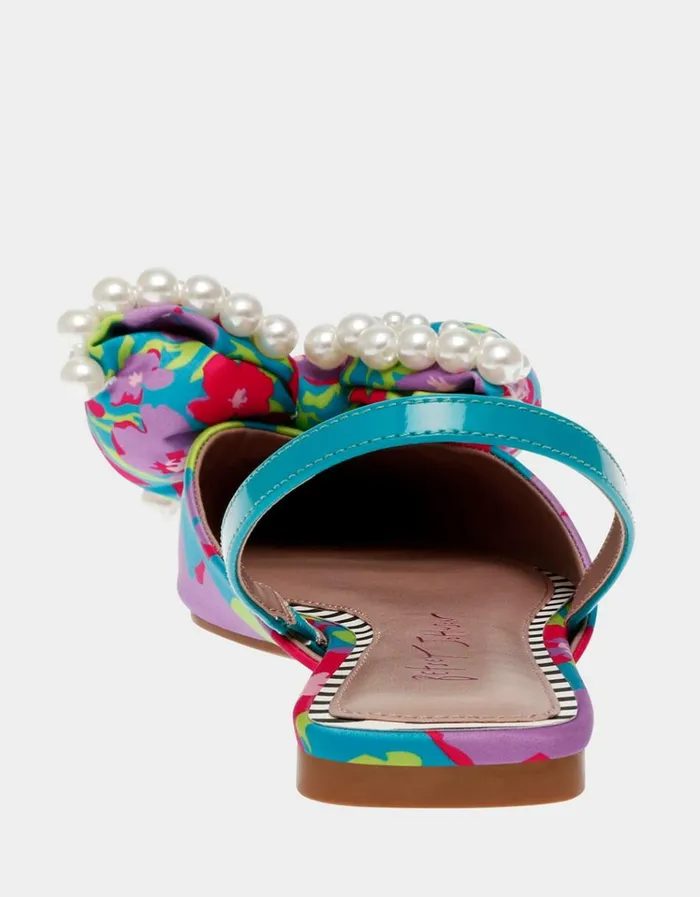 Women CAMILO GREEN MULTI Teal Multi Betsey Johnson
