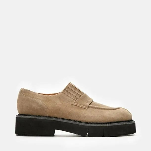 Women CLARK Suede Gobi Clergerie Loafers and Moccasins
