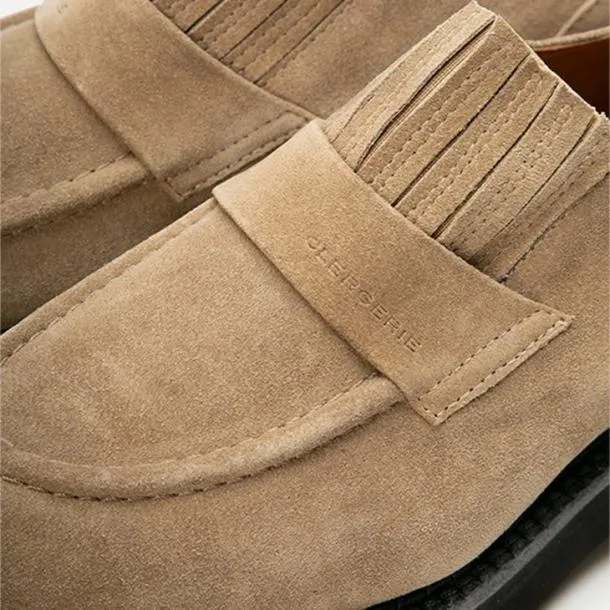 Women CLARK Suede Gobi Clergerie Loafers and Moccasins