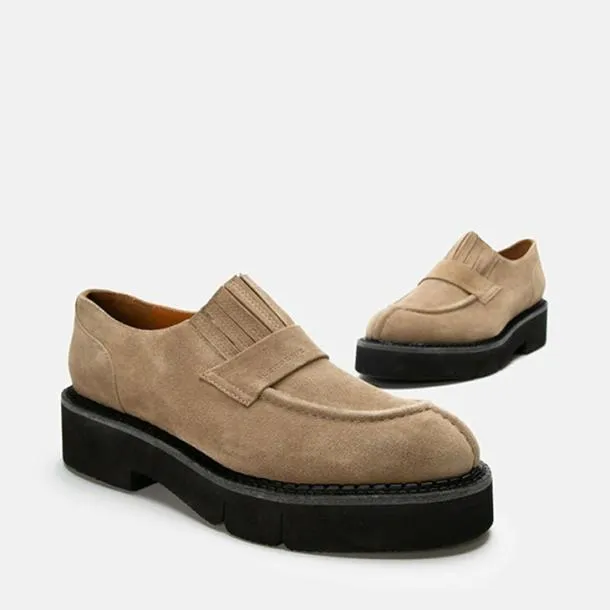Women CLARK Suede Gobi Clergerie Loafers and Moccasins
