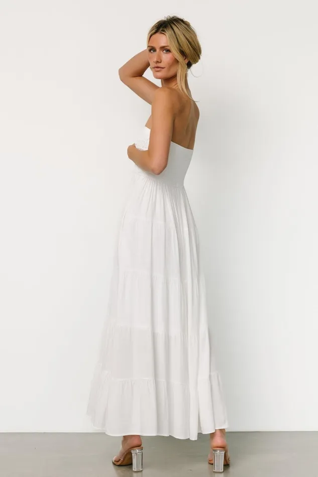 Women Cover Ups Baltic Born Domenica Strapless Maxi Dress Off White Women Cover Ups Baltic Born Domenica Strapless Maxi Dress Off White