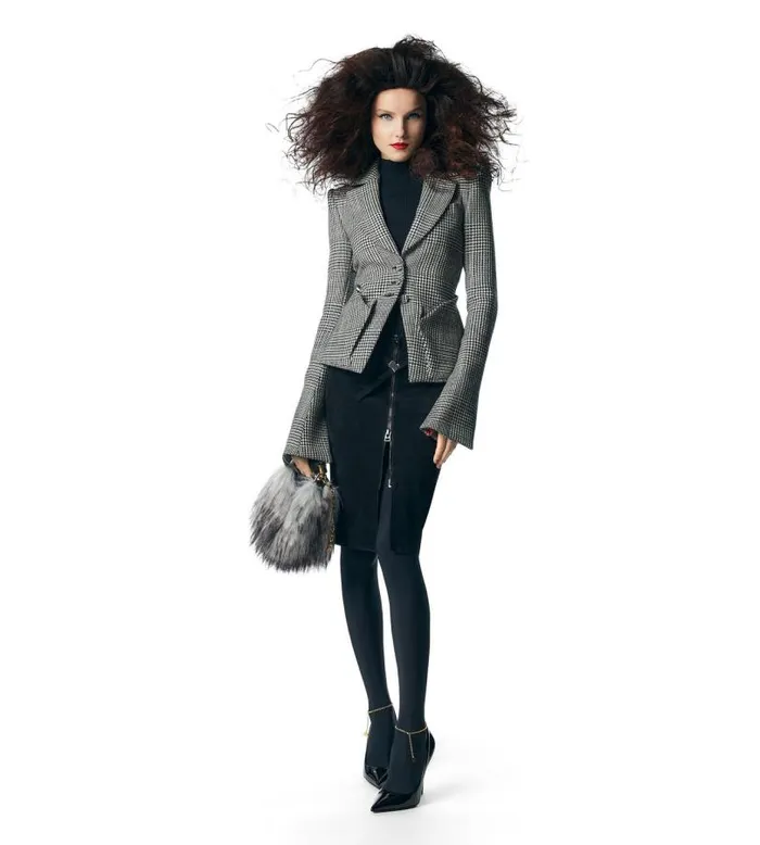 Women Cross Body Bags Tom Ford Faux Fur Bianca Mini Hobo Grey Melange Women Cross Body Bags Tom Ford Faux Fur Bianca Mini Hobo Grey Melange