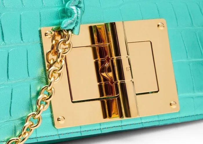 Women Cross Body Bags Tom Ford Metallic Stamped Leather Natalia Mini Bag Women Cross Body Bags Tom Ford Metallic Stamped Leather Natalia Mini Bag