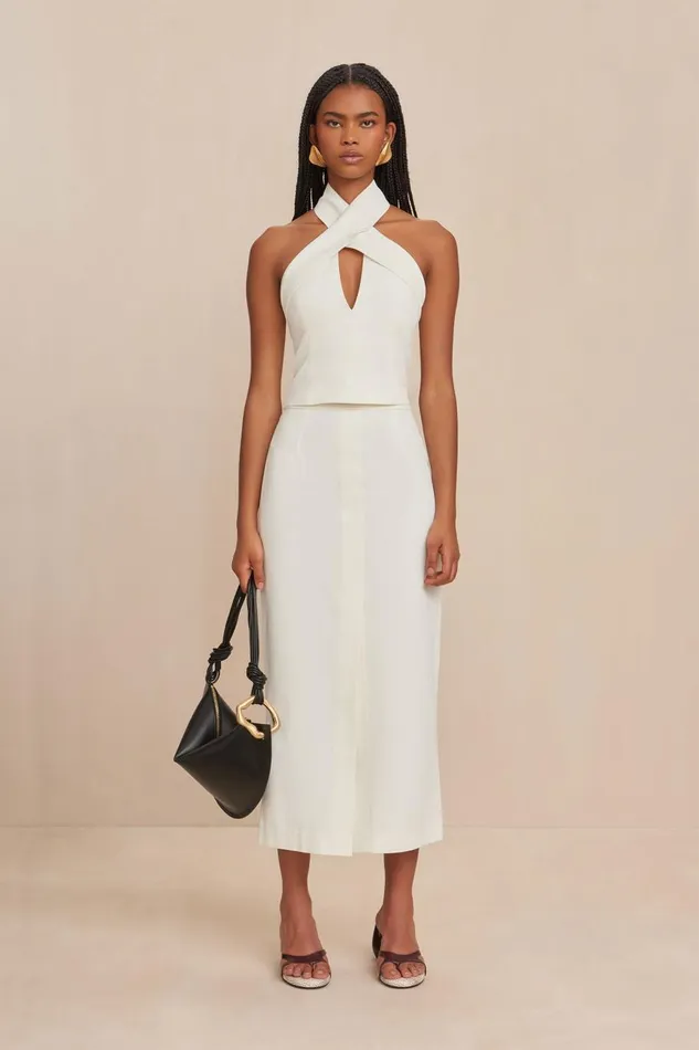 Women Cult Gaia Bottoms DOV SKIRT 8211 OFF WHITE