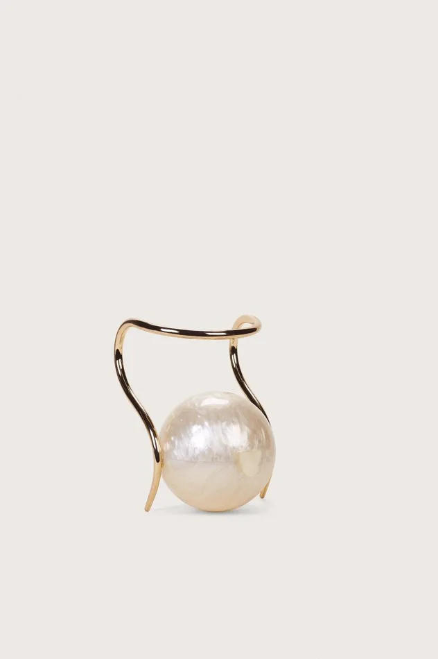 Women Cult Gaia Clutches PEARL BAG 8211 IVORY