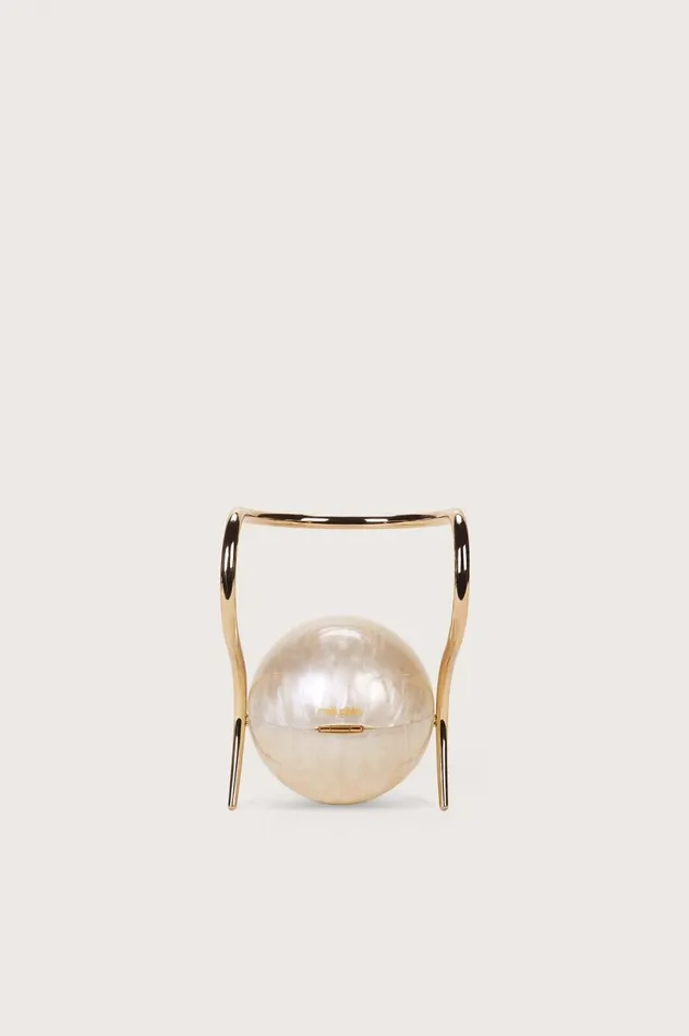 Women Cult Gaia Clutches PEARL BAG 8211 IVORY