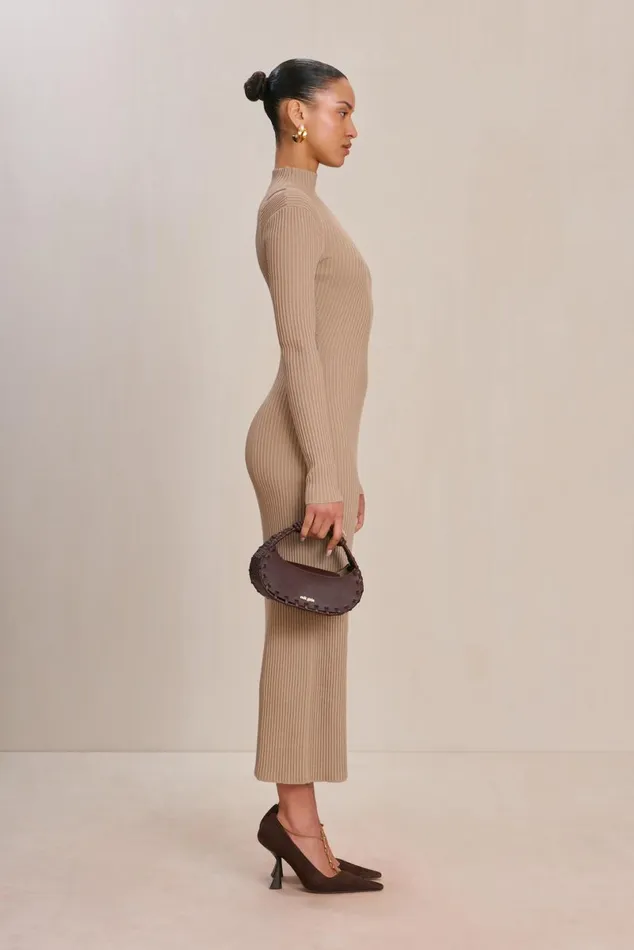 Women Cult Gaia Dresses ALYSSA KNIT DRESS 8211 FOG Women Cult Gaia Dresses ALYSSA KNIT DRESS 8211 FOG