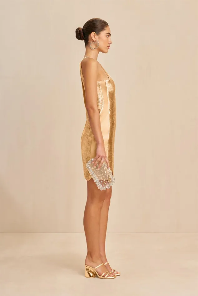 Women Cult Gaia Dresses MARA DRESS 8211 GOLD Women Cult Gaia Dresses MARA DRESS 8211 GOLD