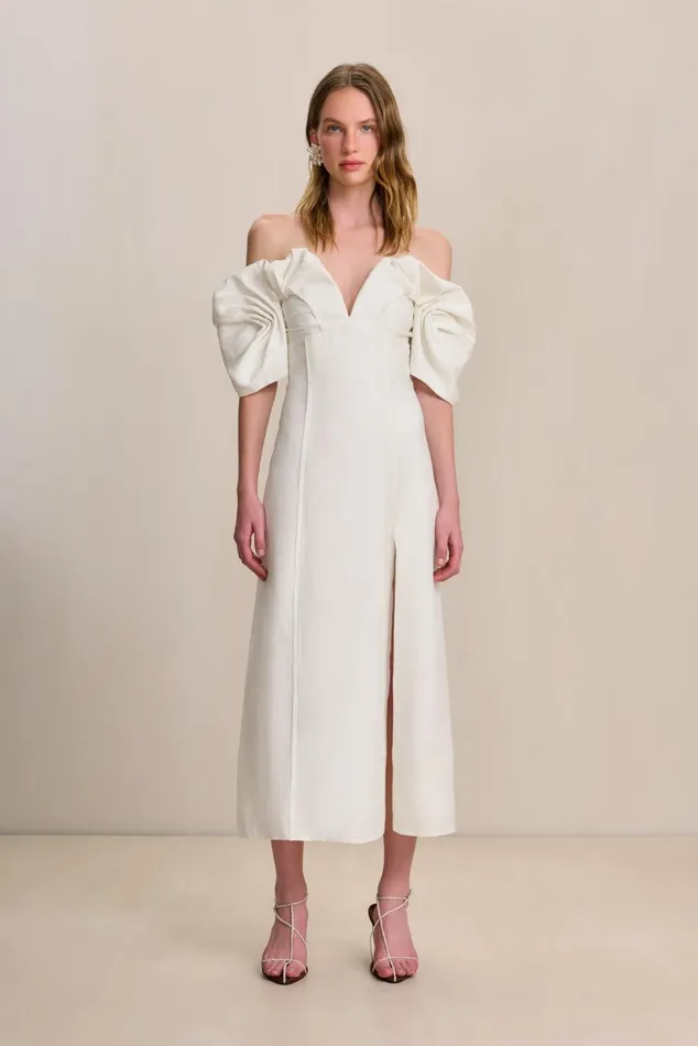 Women Cult Gaia Dresses MUNA DRESS 8211 OFF WHITE Women Cult Gaia Dresses MUNA DRESS 8211 OFF WHITE