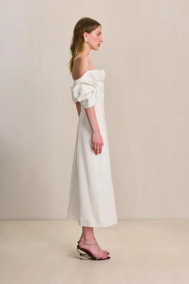 Women Cult Gaia Dresses MUNA DRESS 8211 OFF WHITE Women Cult Gaia Dresses MUNA DRESS 8211 OFF WHITE