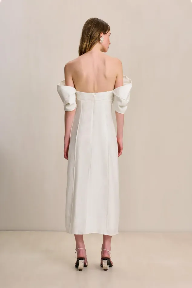 Women Cult Gaia Dresses MUNA DRESS 8211 OFF WHITE Women Cult Gaia Dresses MUNA DRESS 8211 OFF WHITE