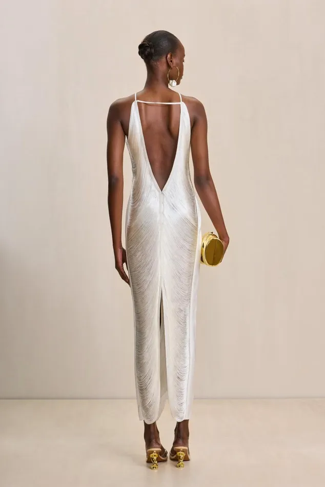 Women Cult Gaia Dresses RENATA GOWN 8211 OFF WHITE Women Cult Gaia Dresses RENATA GOWN 8211 OFF WHITE