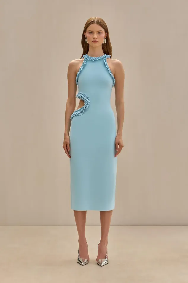 Women Cult Gaia Dresses SOPHIYA KNIT DRESS 8211 MARINE Women Cult Gaia Dresses SOPHIYA KNIT DRESS 8211 MARINE