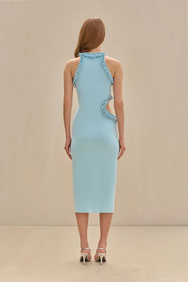 Women Cult Gaia Dresses SOPHIYA KNIT DRESS 8211 MARINE Women Cult Gaia Dresses SOPHIYA KNIT DRESS 8211 MARINE