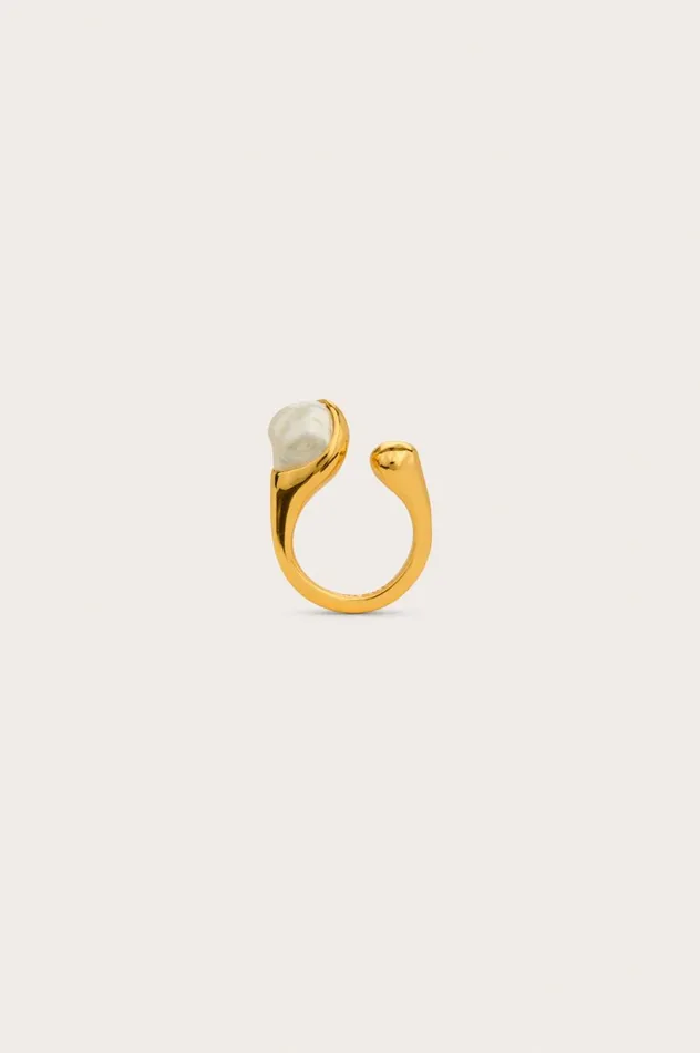 Women Cult Gaia Jewelry ASTRID RING 8211 PEARL