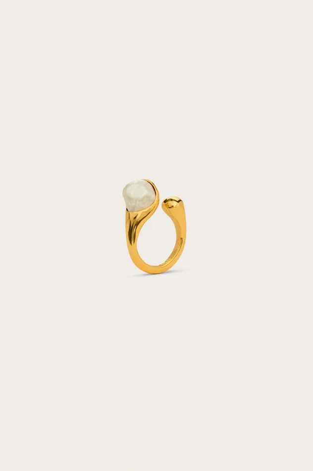 Women Cult Gaia Jewelry ASTRID RING 8211 PEARL Women Cult Gaia Jewelry ASTRID RING 8211 PEARL