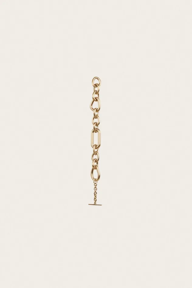 Women Cult Gaia Jewelry REYES ANKLET 8211 BRUSHED BRASS Women Cult Gaia Jewelry REYES ANKLET 8211 BRUSHED BRASS