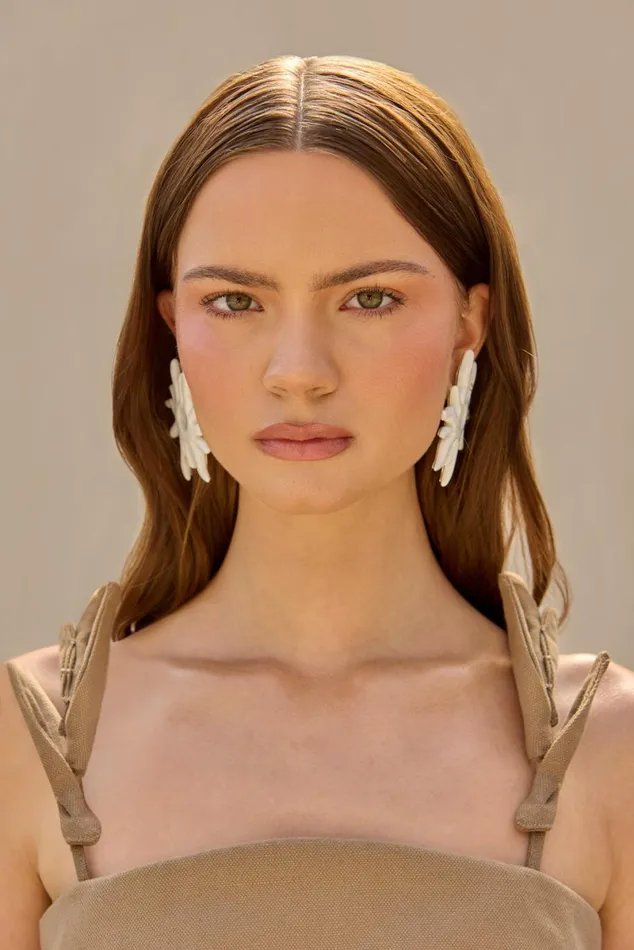 Women Cult Gaia Jewelry SOLEIL EARRING 8211 WHITE Women Cult Gaia Jewelry SOLEIL EARRING 8211 WHITE